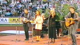 Billy Graham Olympiastadionilla 1987