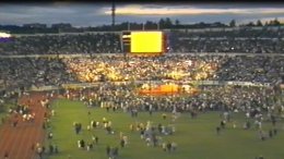 Billy Graham Olympiastadionilla 1987