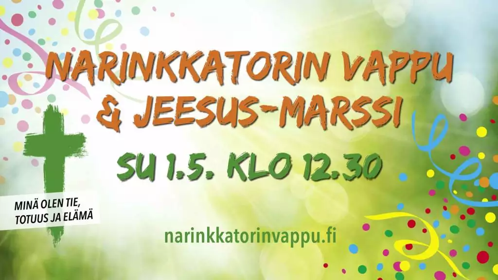 Narinkkatorin vappu ja Jeesus-marssi 2022 | Kristittyjen yhteinen vappu |  TV7